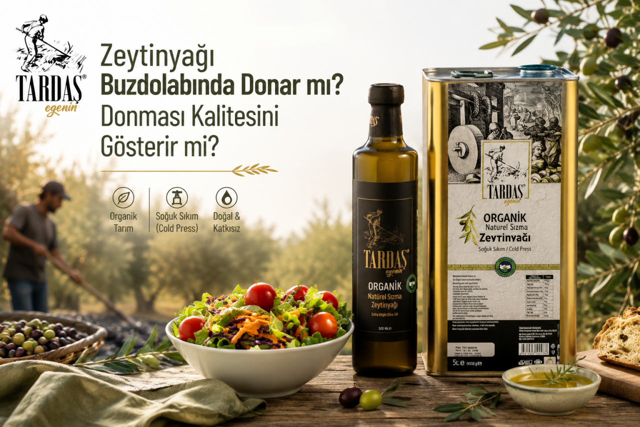 Zeytinyağı Buzdolabında Donar mı? Donması Kalitesini Gösterir mi?