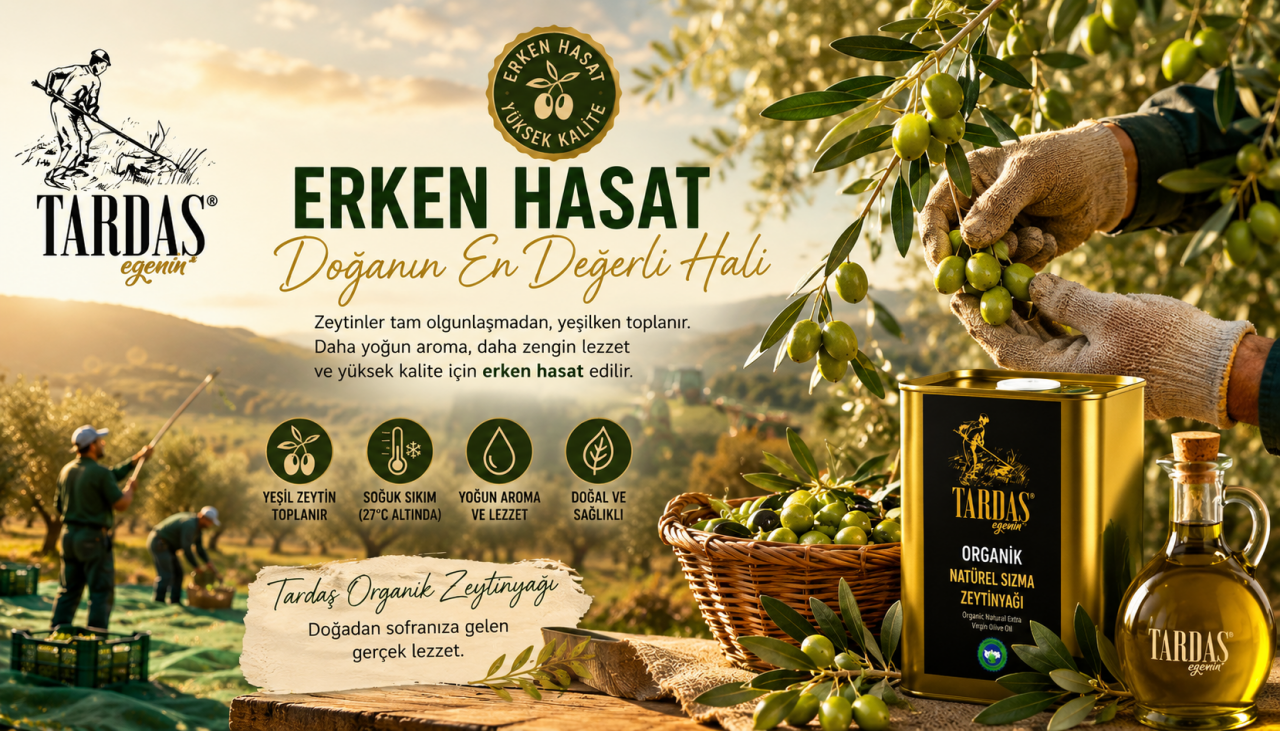 Erken Hasat Zeytinyağı Nedir? Özellikleri Nelerdir?