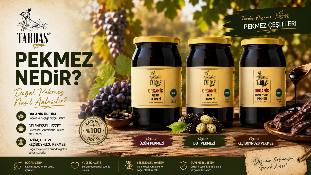 Pekmez Nedir? Doğal Pekmez Nasıl Anlaşılır?