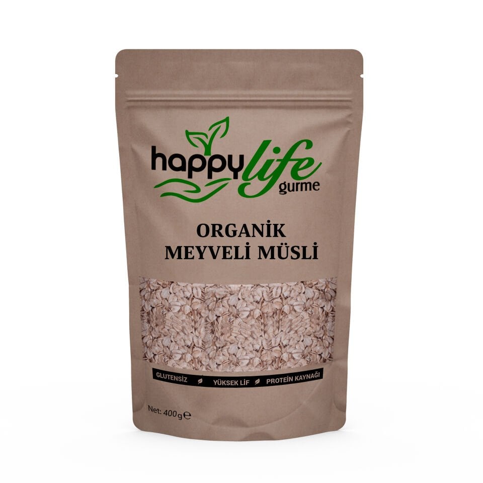 Organik Meyveli Müsli 400 Gr
