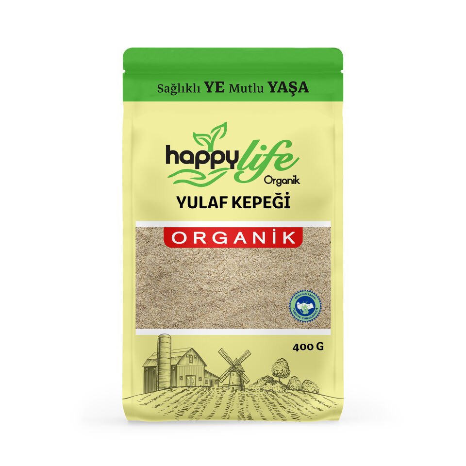 Organik Yulaf Kepeği 400 Gr