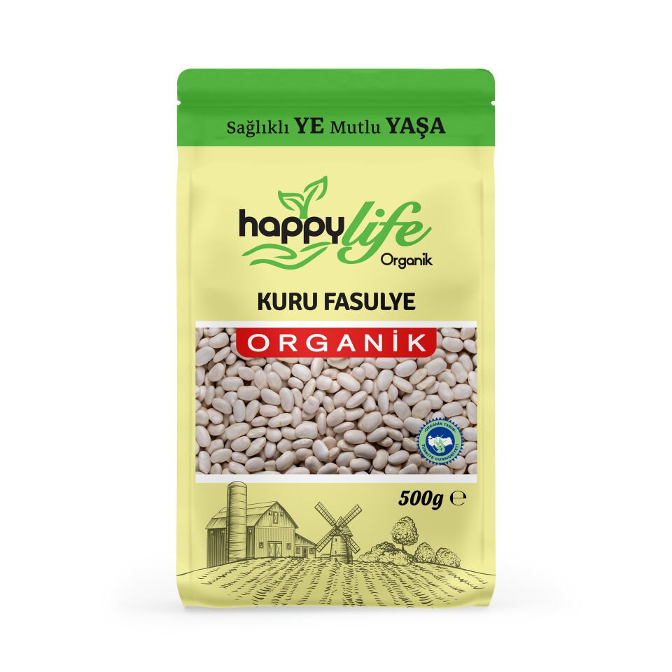 Organik Kuru Fasulye 500 Gr