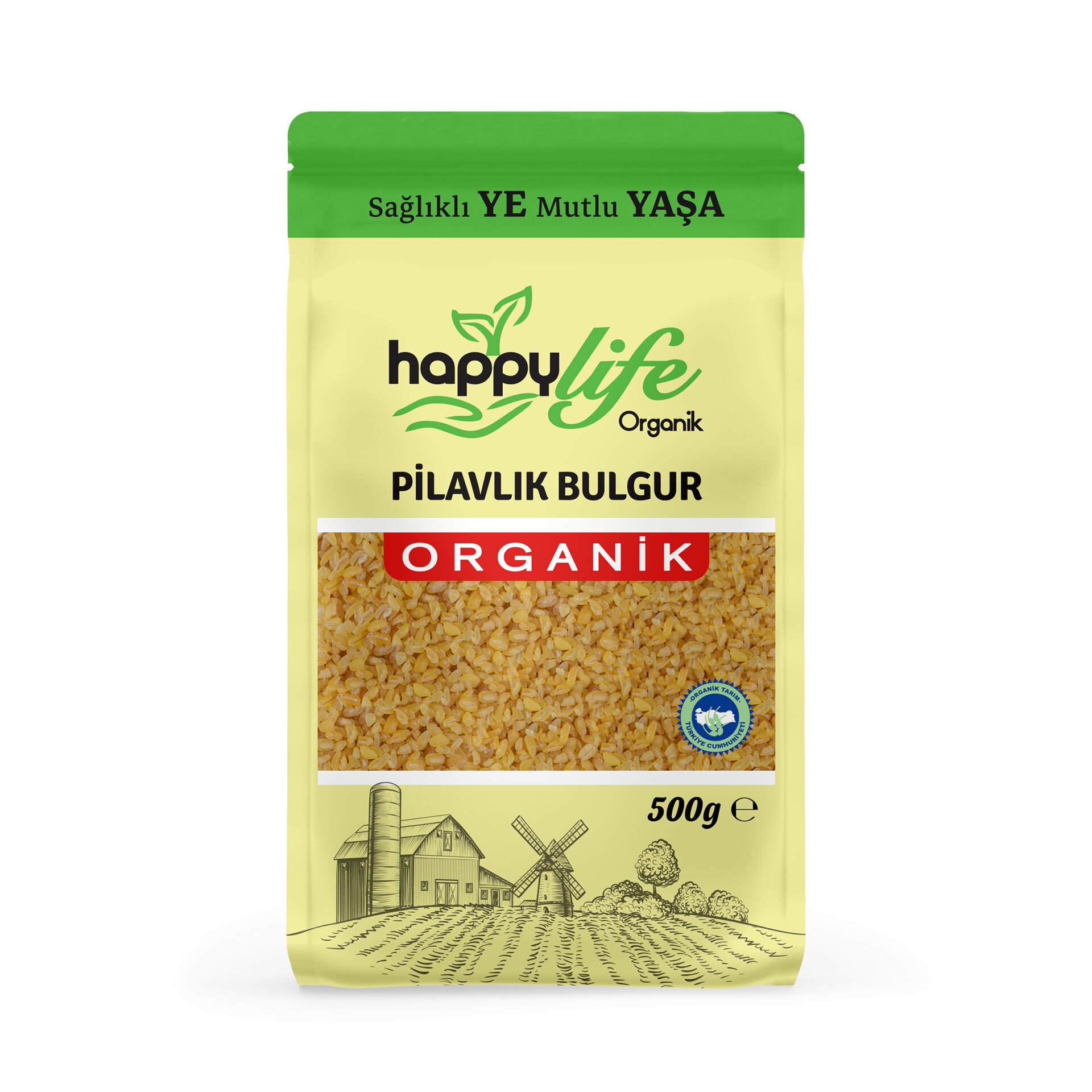 Organik Pilavlık Bulgur 500 Gr
