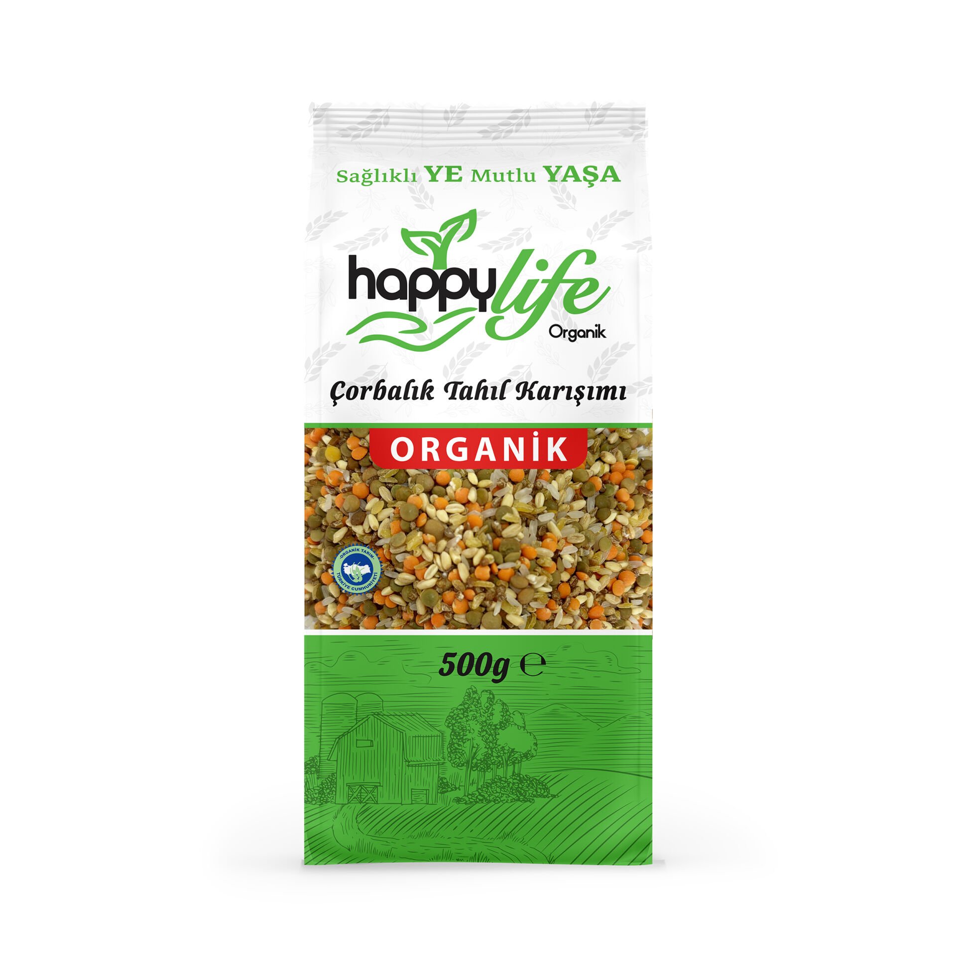 Organik Çorbalık Tahıl Karışımı 500 Gr