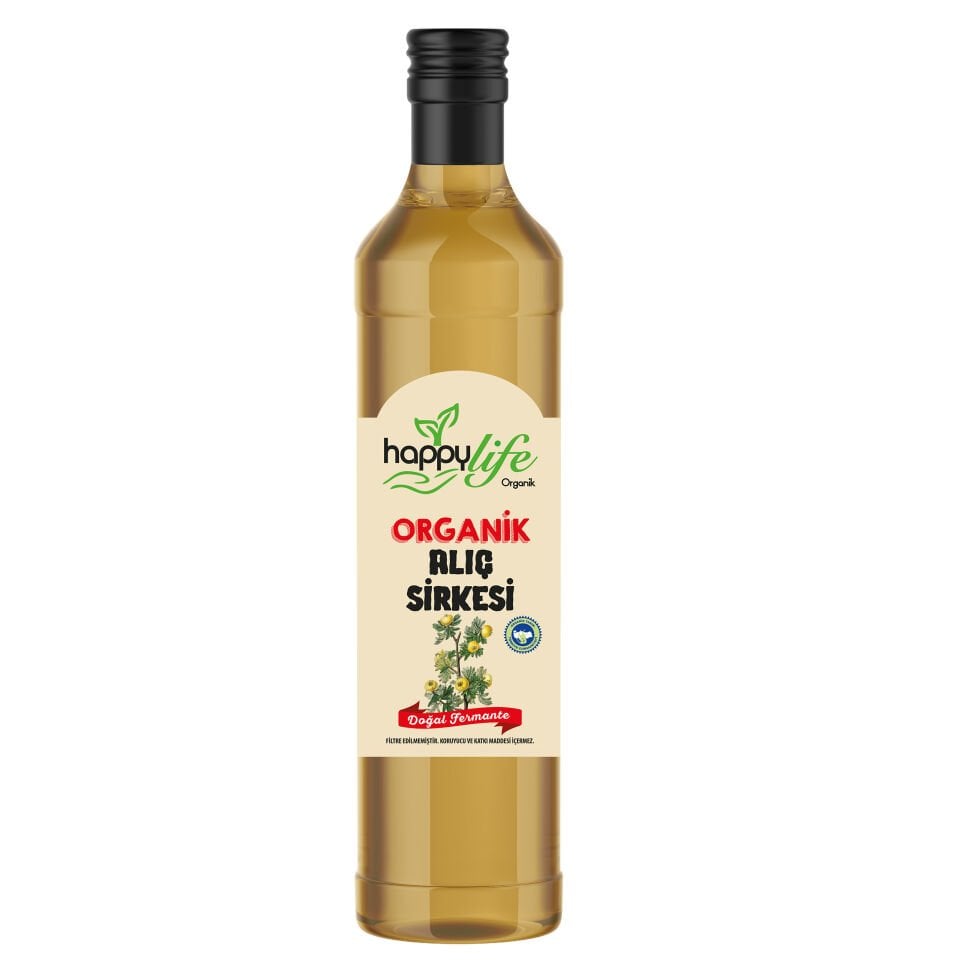 Organik Alıç Sirkesi Cam 500 Ml