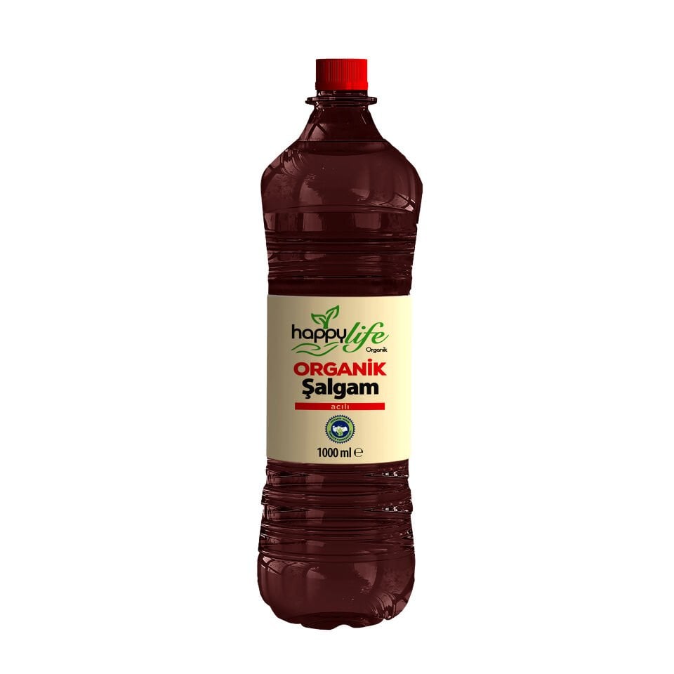 Organik Şalgam Suyu Acılı 1000 Ml