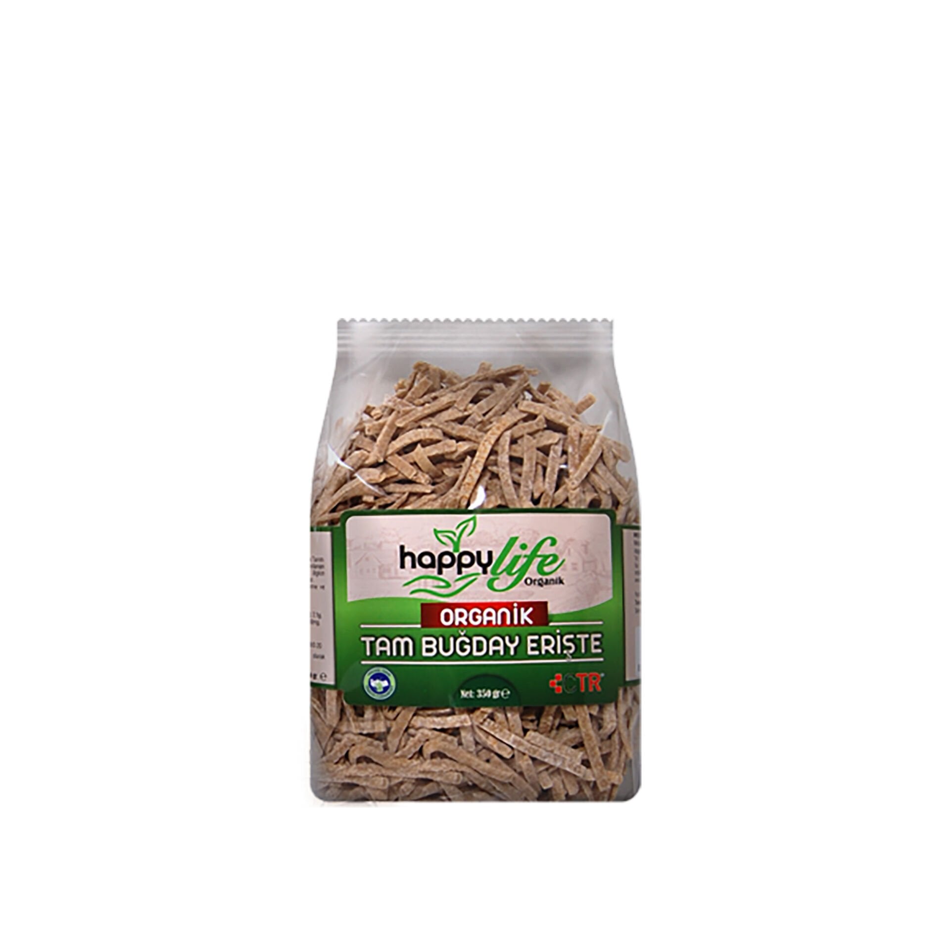 Organik Tam Buğday Erişte 350 Gr