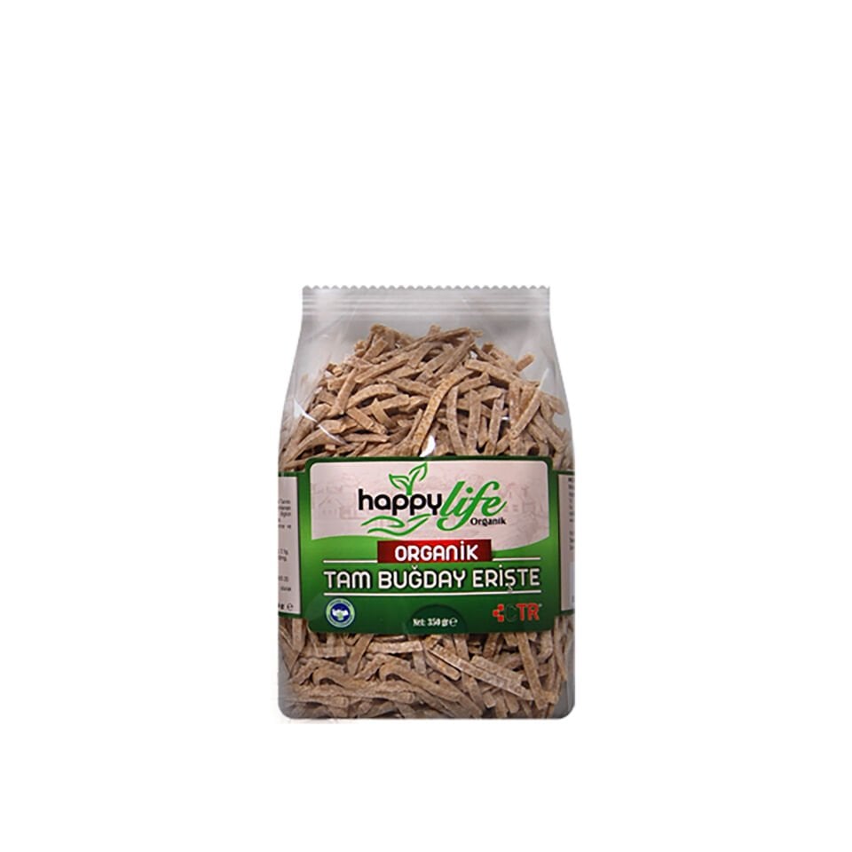 Organik Tam Buğday Erişte 350 Gr
