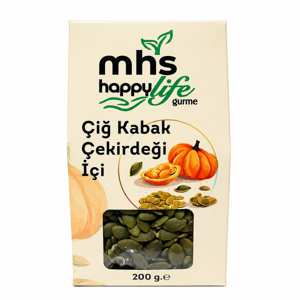 Çiğ Kabak Çekirdek İçi 200 Gr