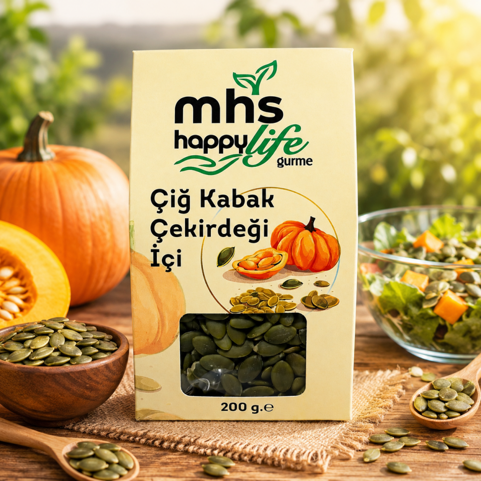 Çiğ Kabak Çekirdek İçi 200 Gr