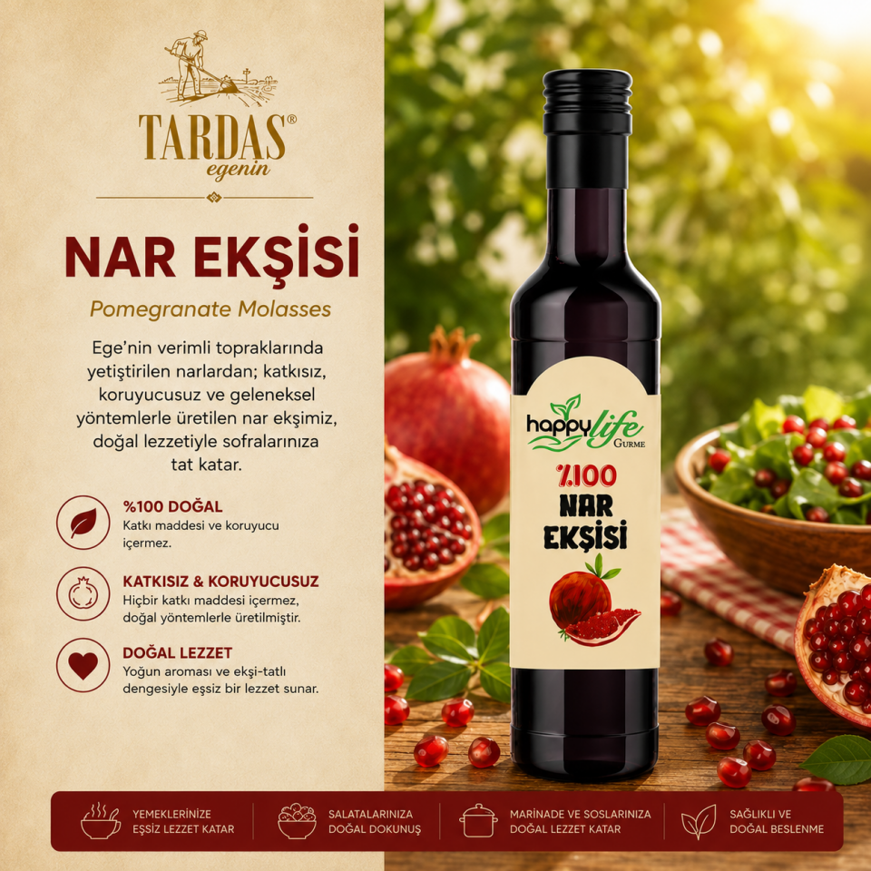%100 Nar Ekşisi 250 Ml
