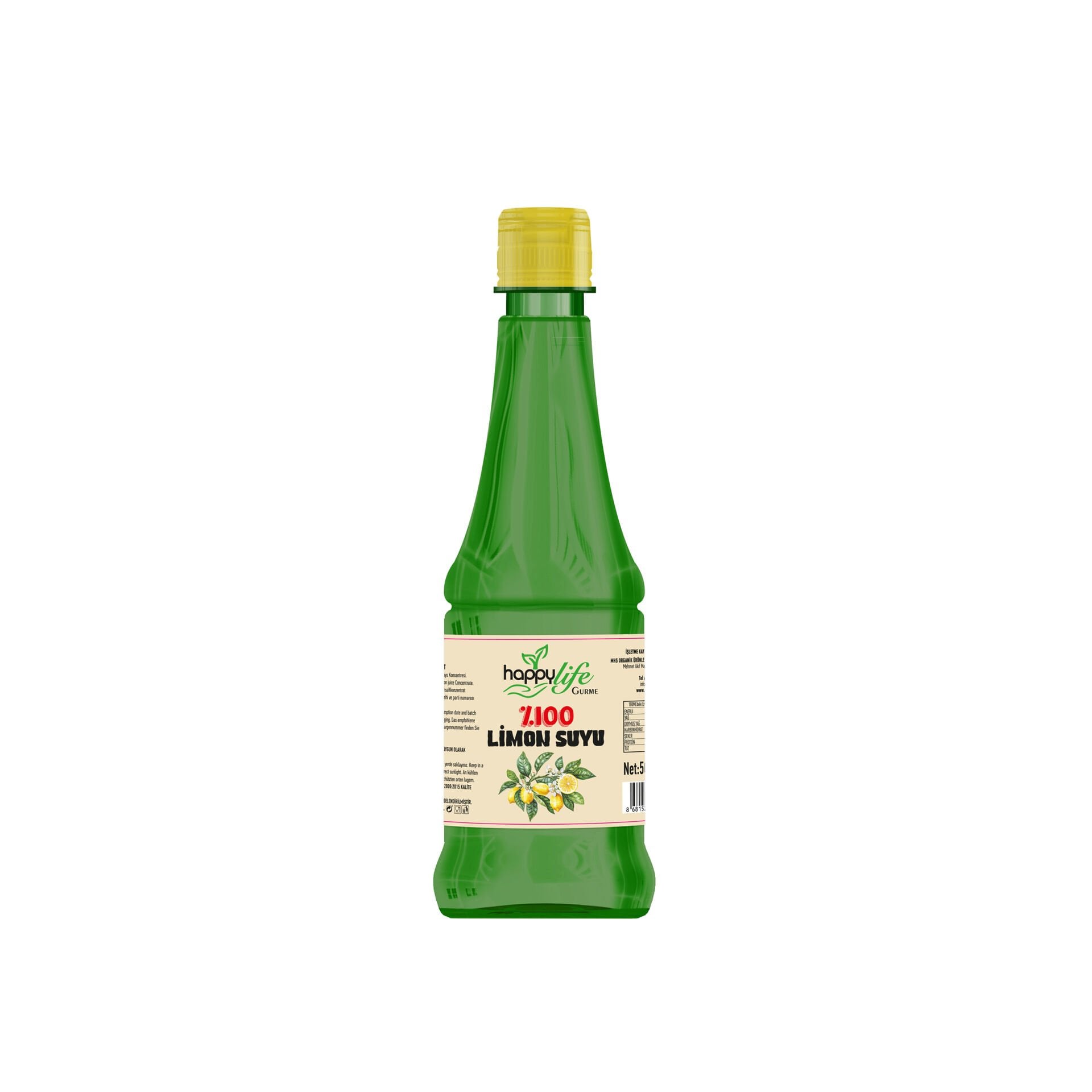 Happylife Limon Suyu 500 Ml