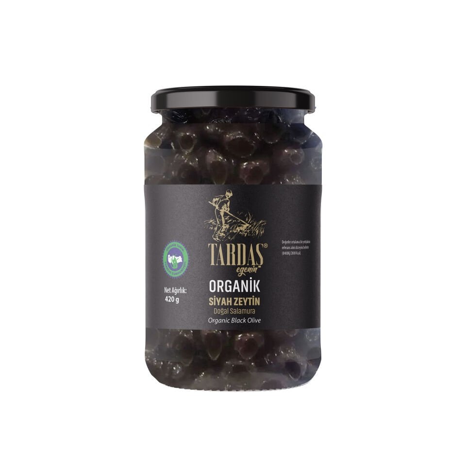 Organik Siyah Zeytin 420 Gr