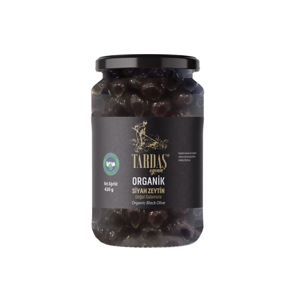 Organik Siyah Zeytin 420 Gr