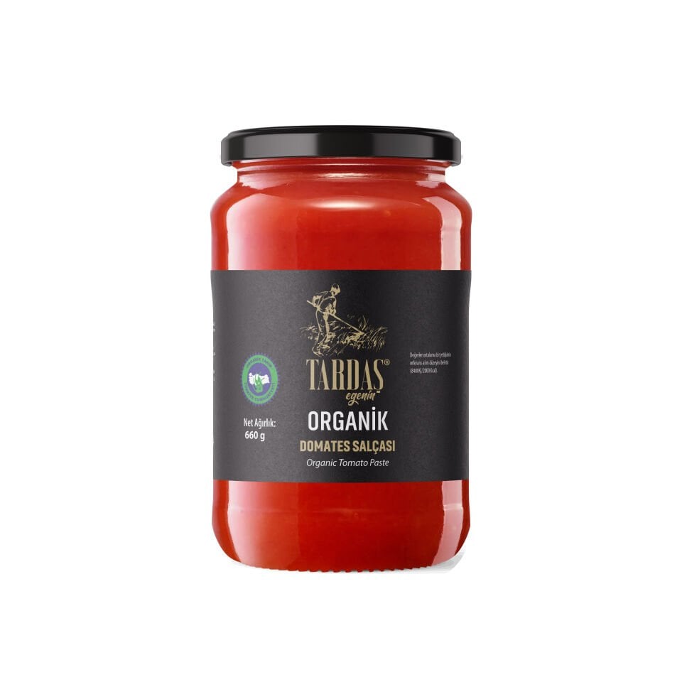 Organik Domates Salçası 660 Gr