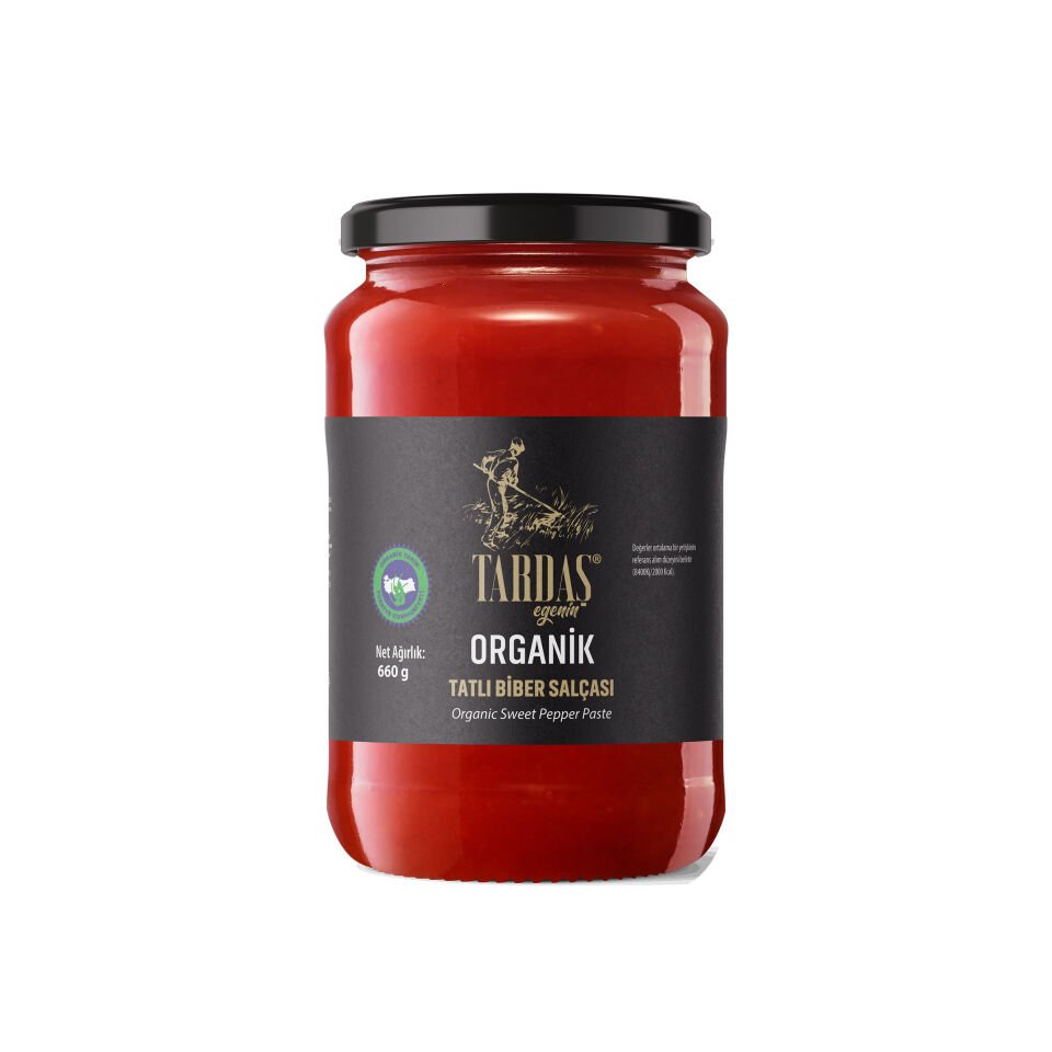 Organik Biber salçası 660 Gr