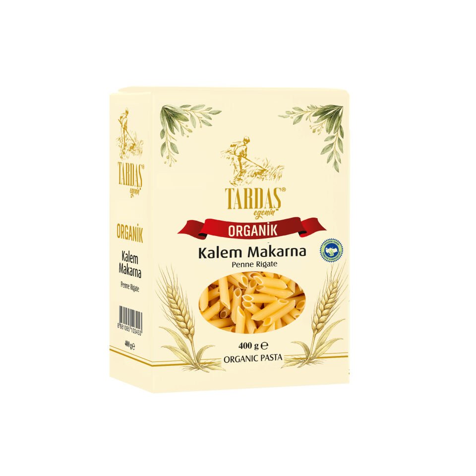 Organik Kalem Makarna 400 Gr