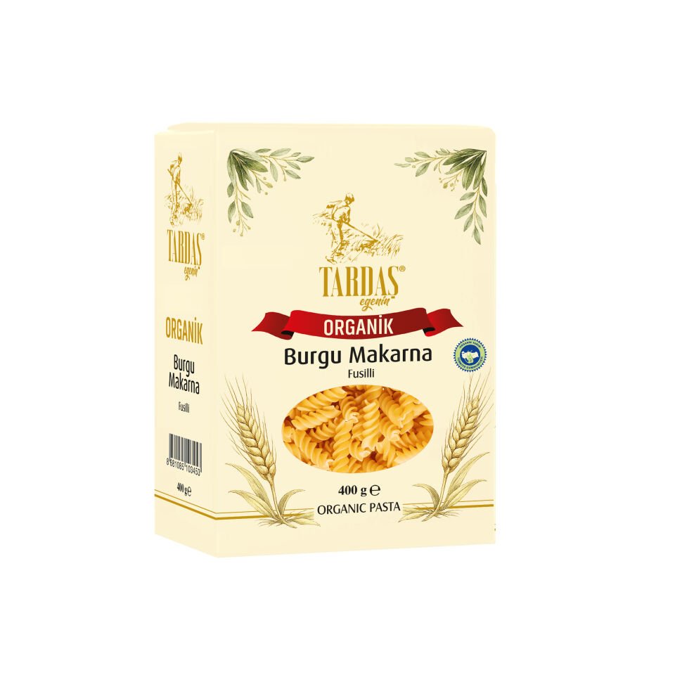 Organik Burgu Makarna 400 Gr