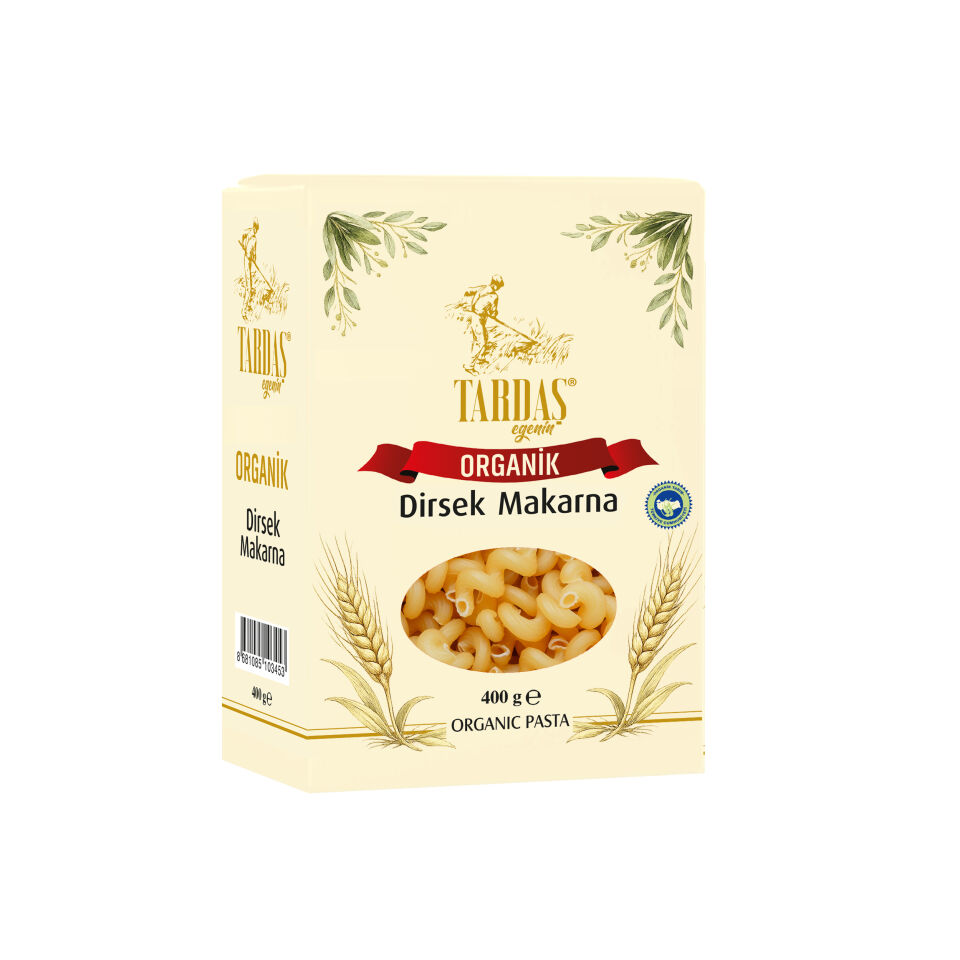 Organik Dirsek Makarna 400 Gr