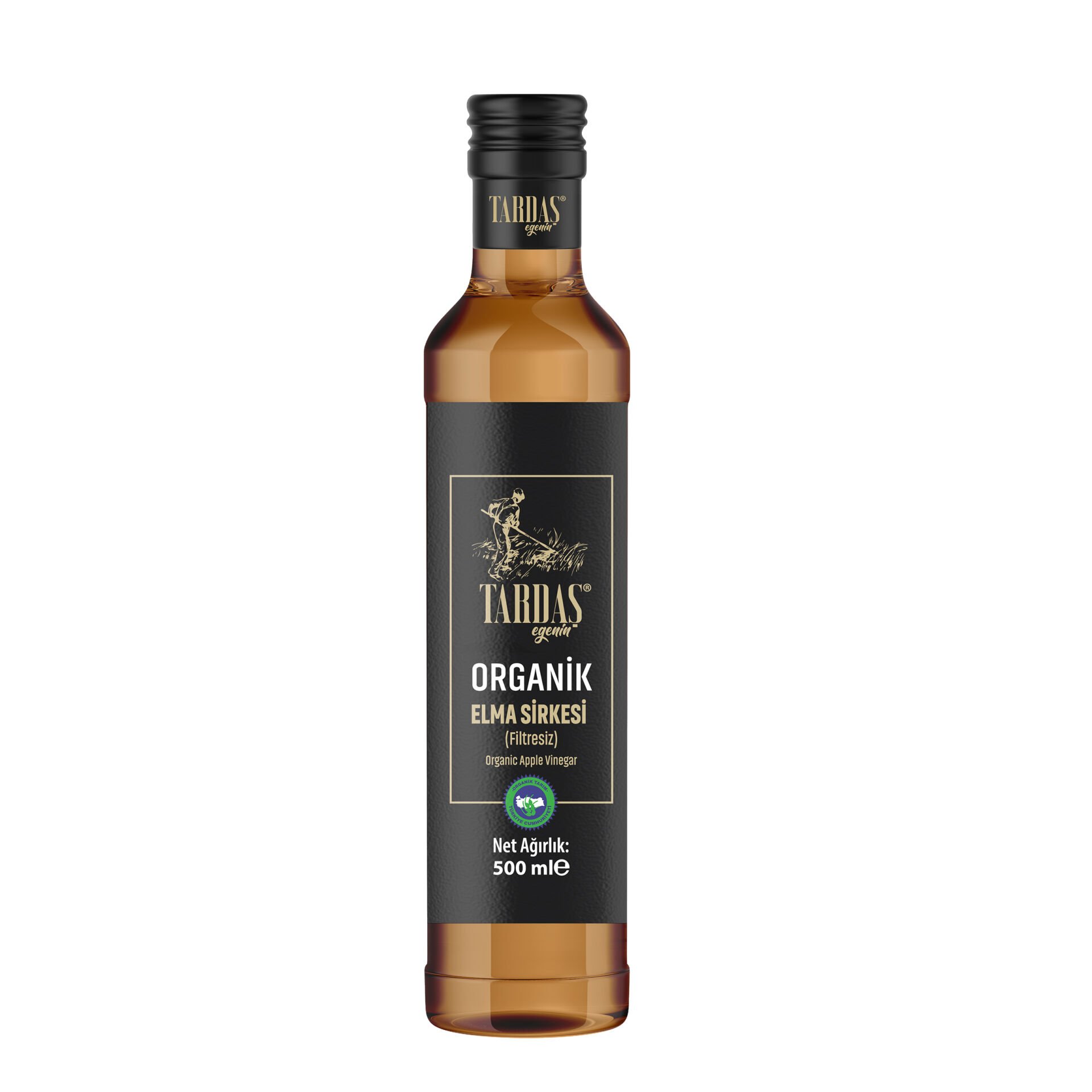 Organik Elma Sirkesi (Filtresiz) 500 ML