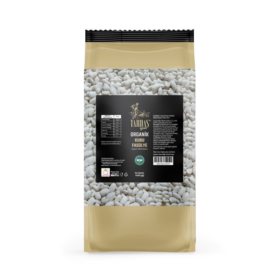 Organik Kuru Fasulye 1 Kg