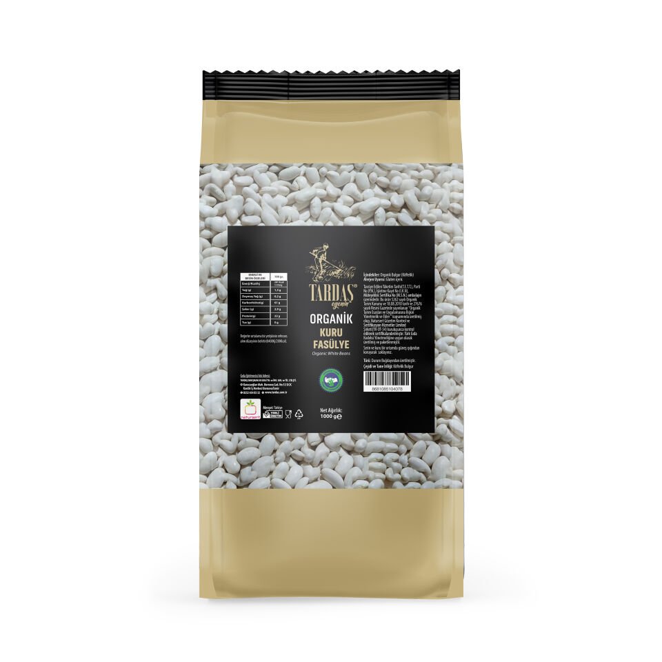 Organik Kuru Fasulye 1 Kg