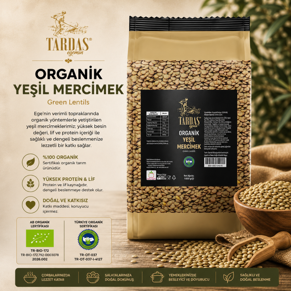 Organik Aşurelik Buğday 500 Gr