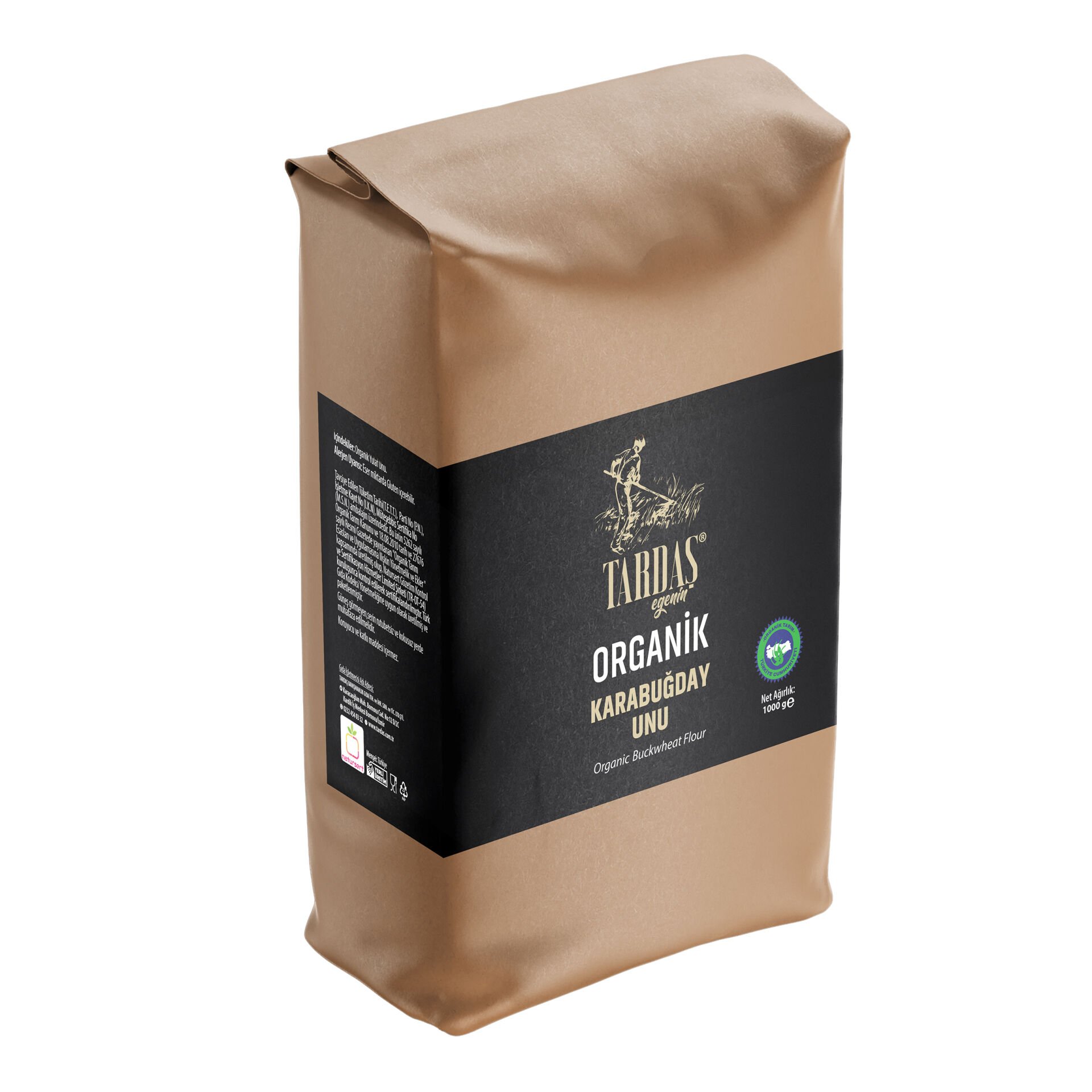Organik Karabuğday Unu 1 Kg