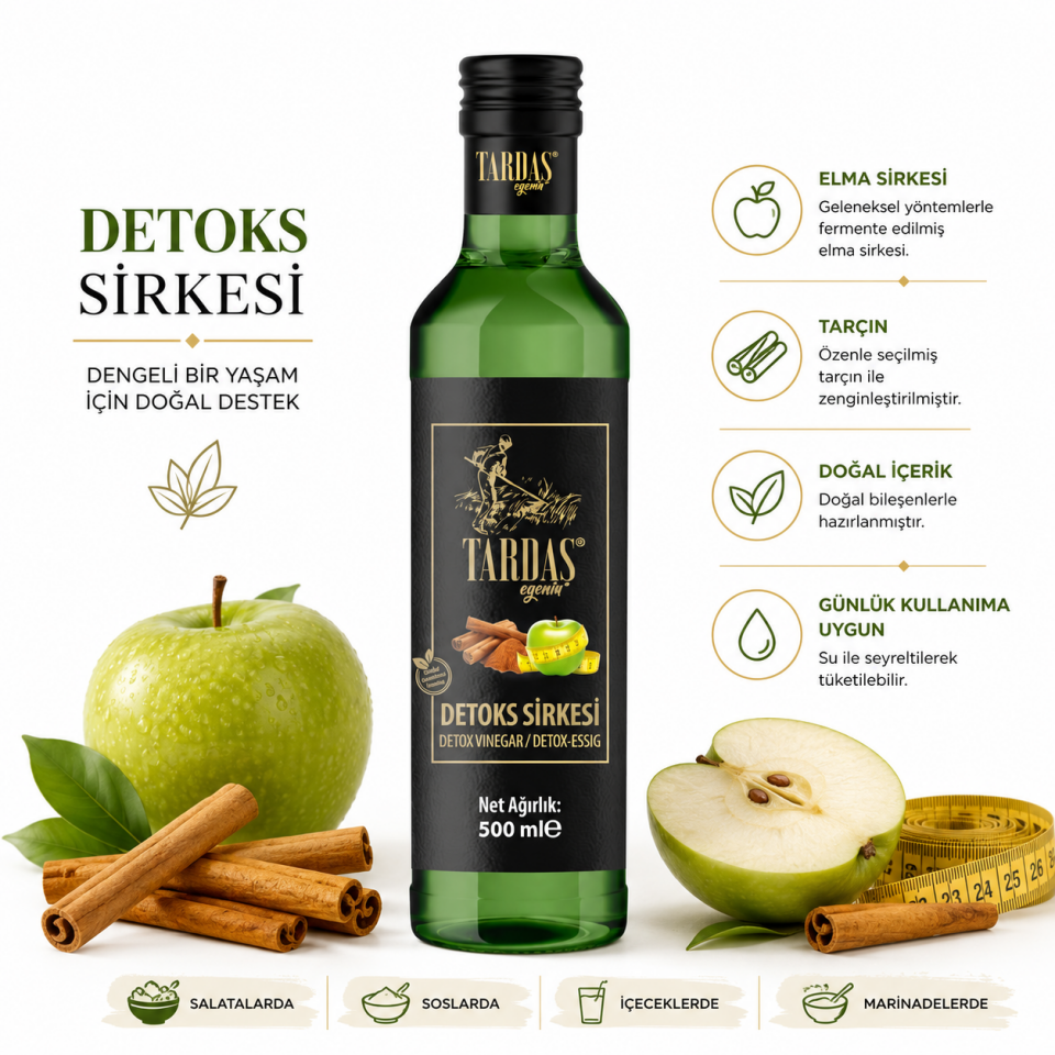 Tardaş Detox Sirkesi 500 Ml