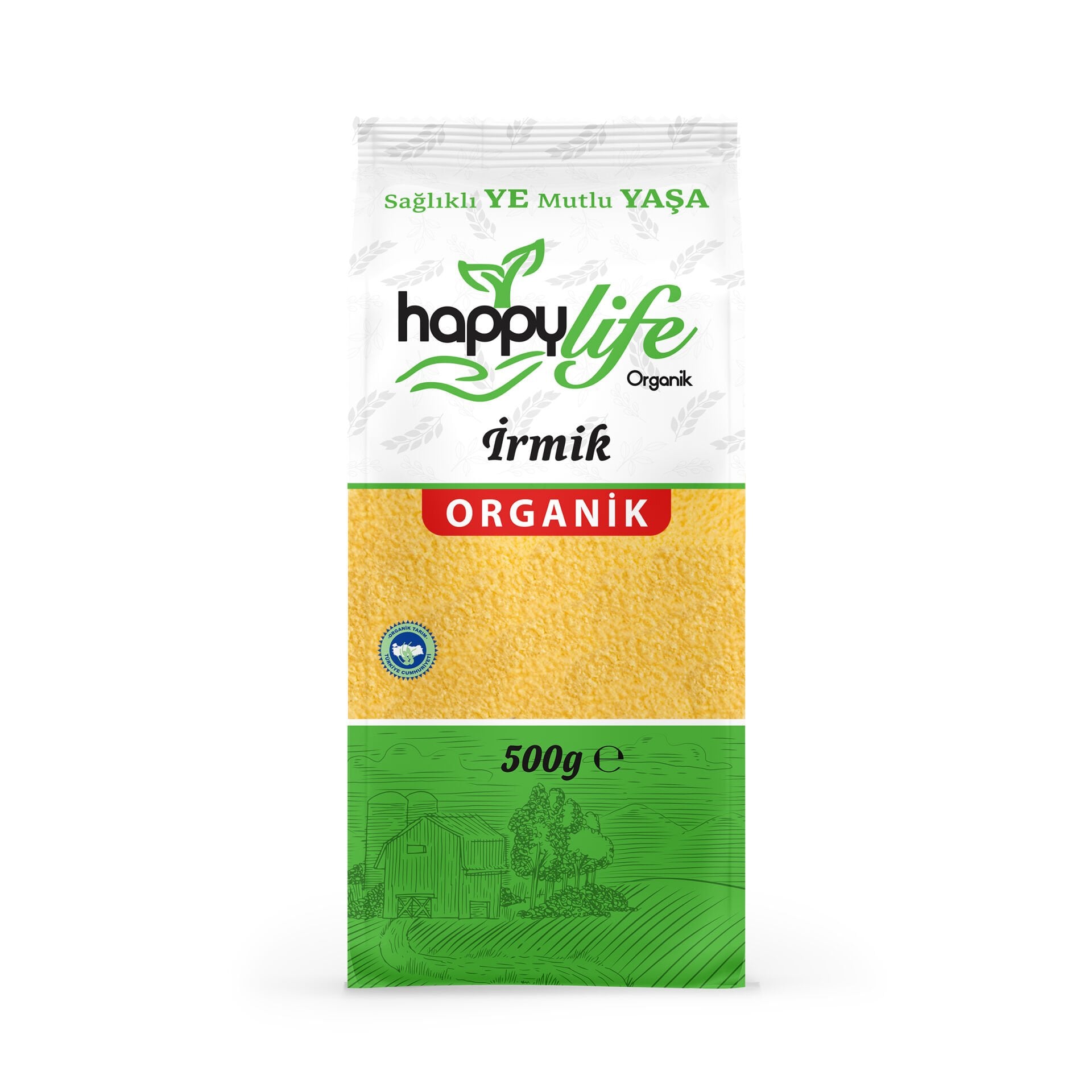 Organik İrmik 500 Gr