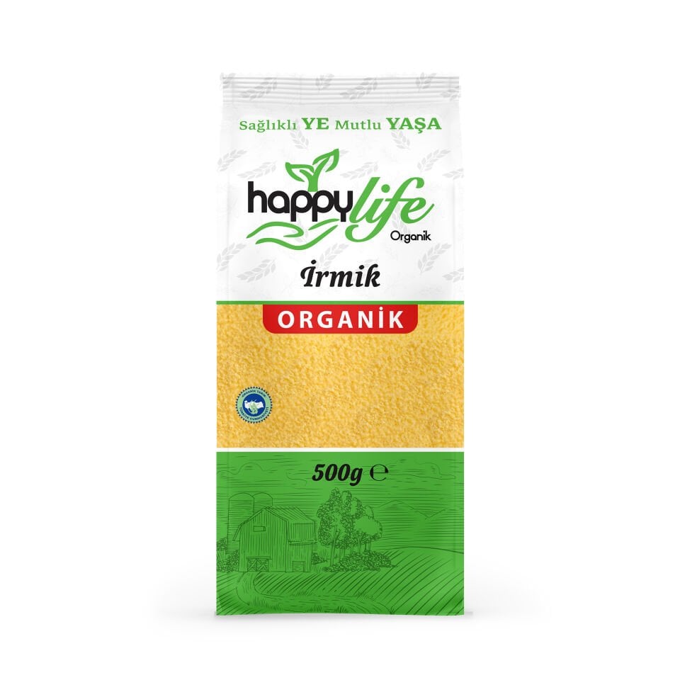 Organik İrmik 500 Gr