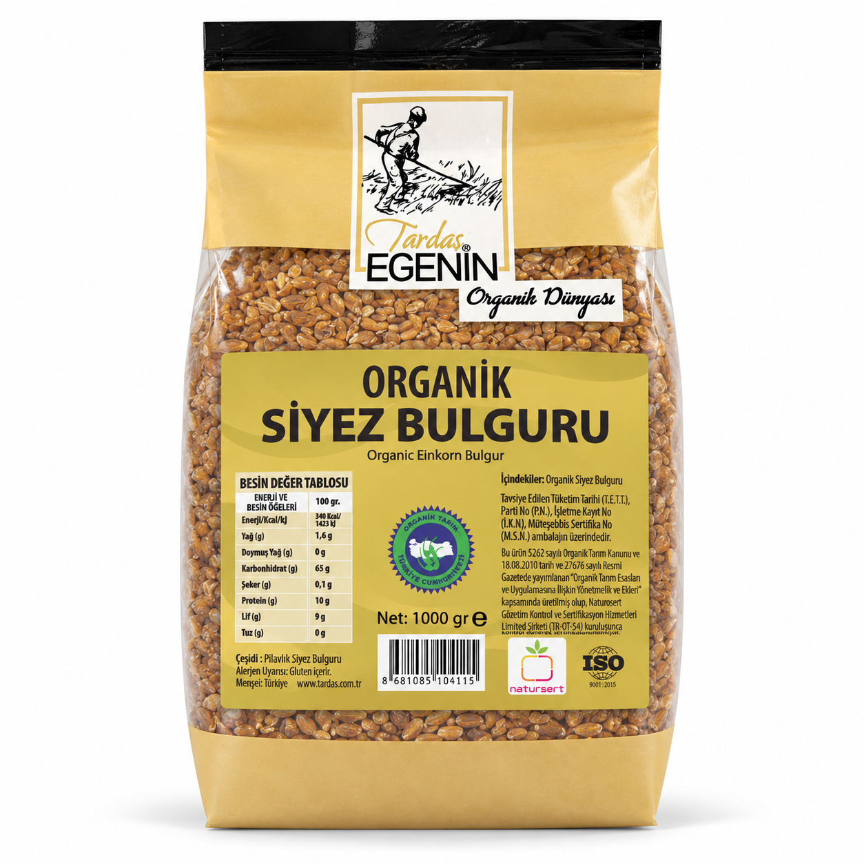 Organik Siyez Bulguru 1 Kg
