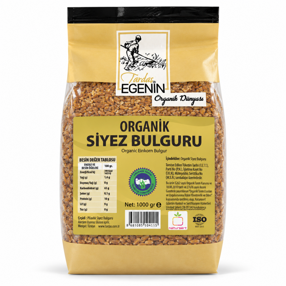 Organik Siyez Bulguru 1 Kg