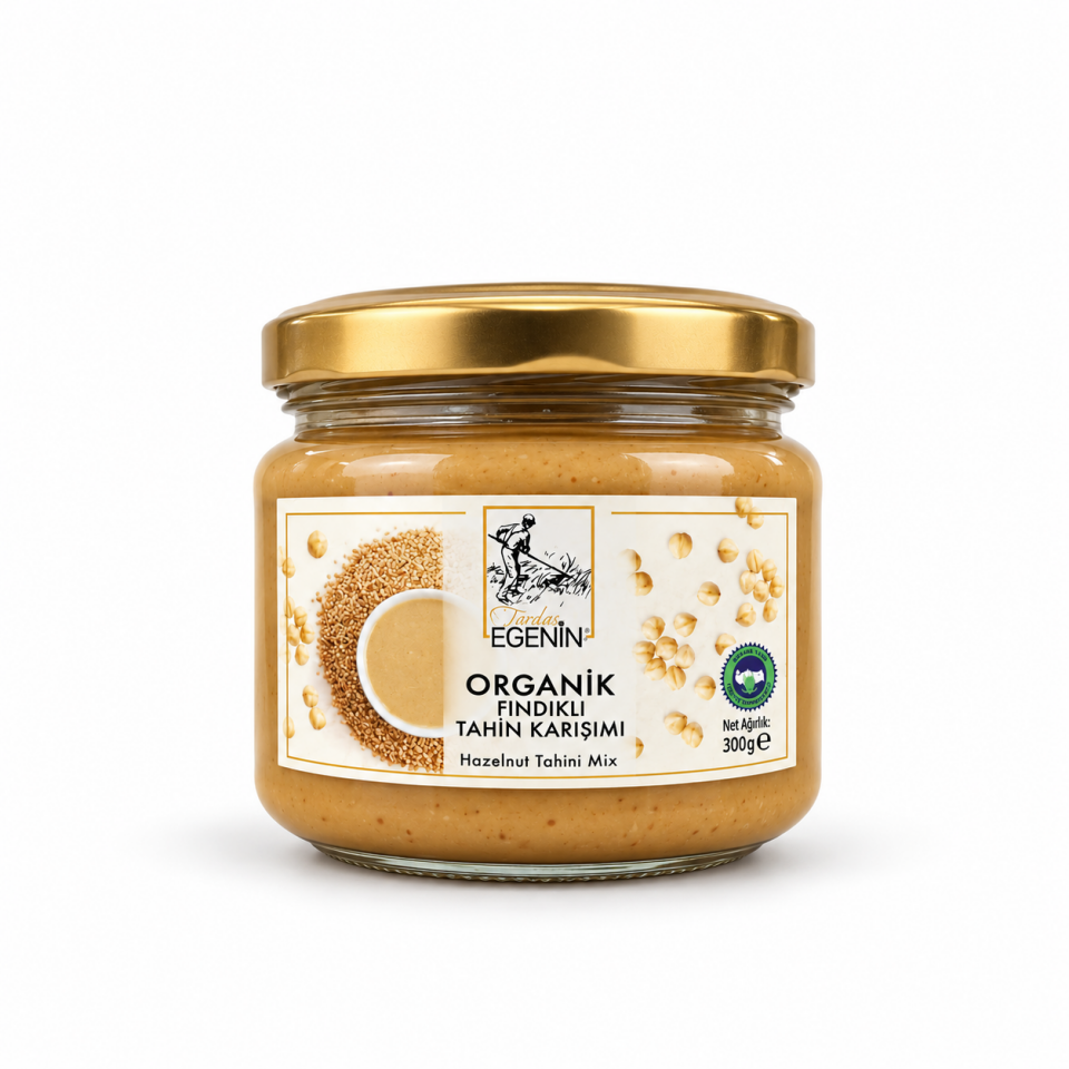Organik Fındıklı Tahin Karışımı 300 Gr